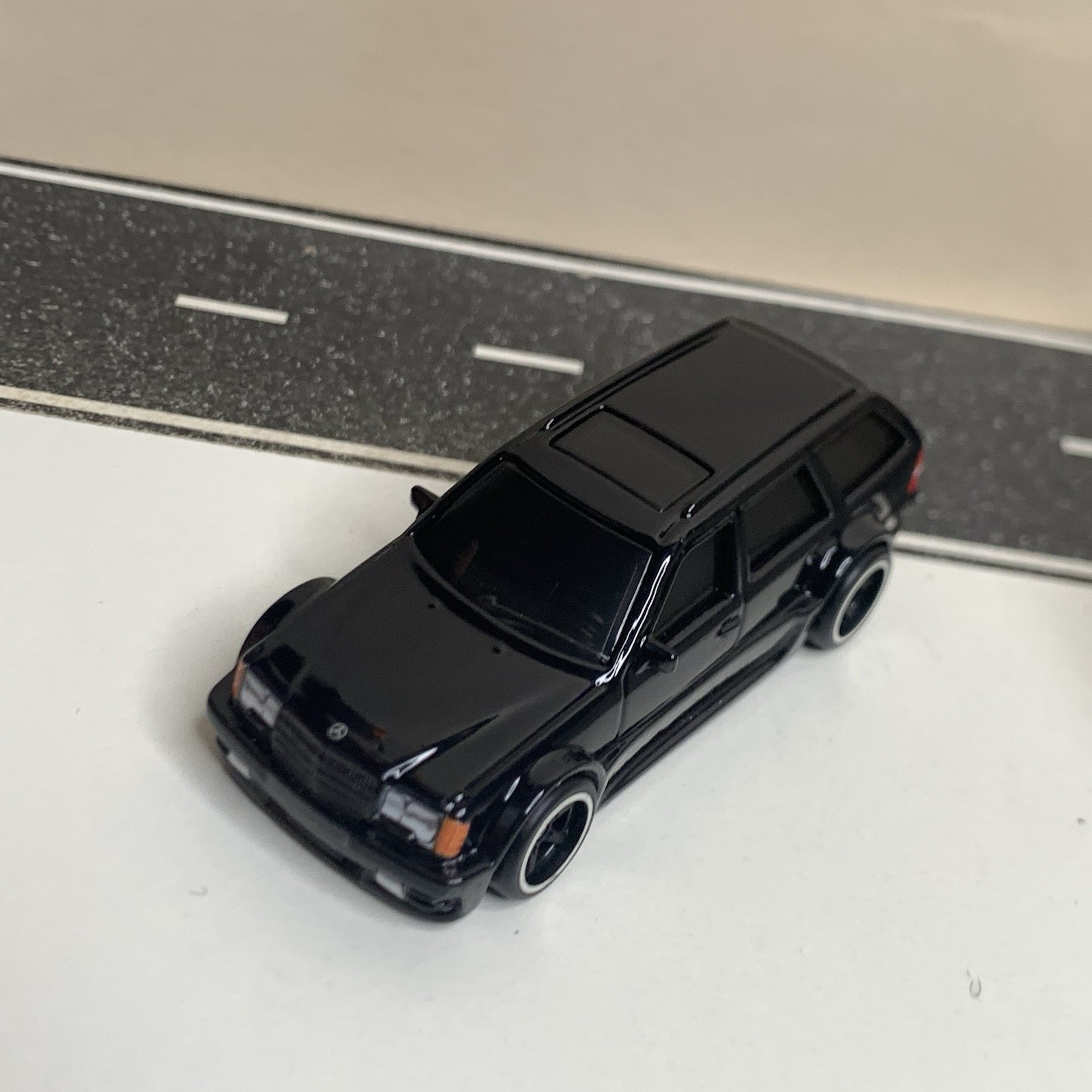 Hot Wheels Premium Boulevard #60 Mercedes-Benz AMG E36 Estate Wagon Custom Black
