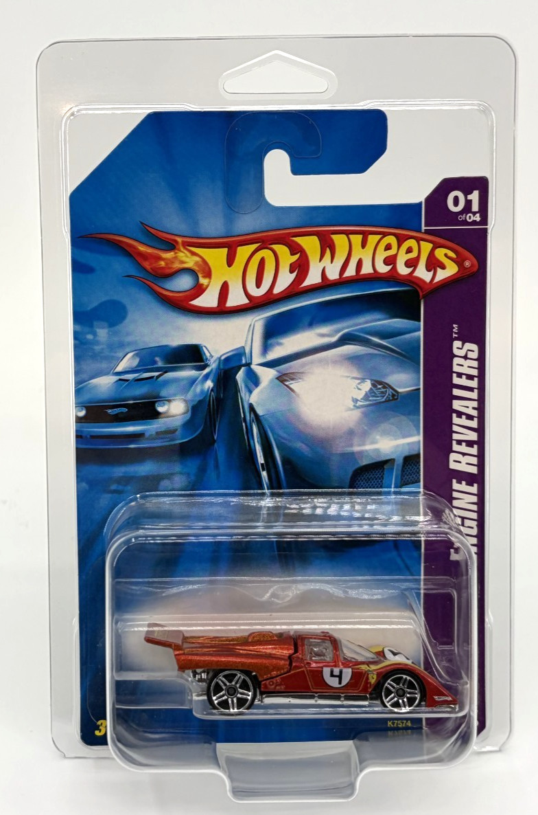 Hot Wheels 2007 Engine Revealers 10 of 04 Ferrari 512M 2007 057/180 1:64