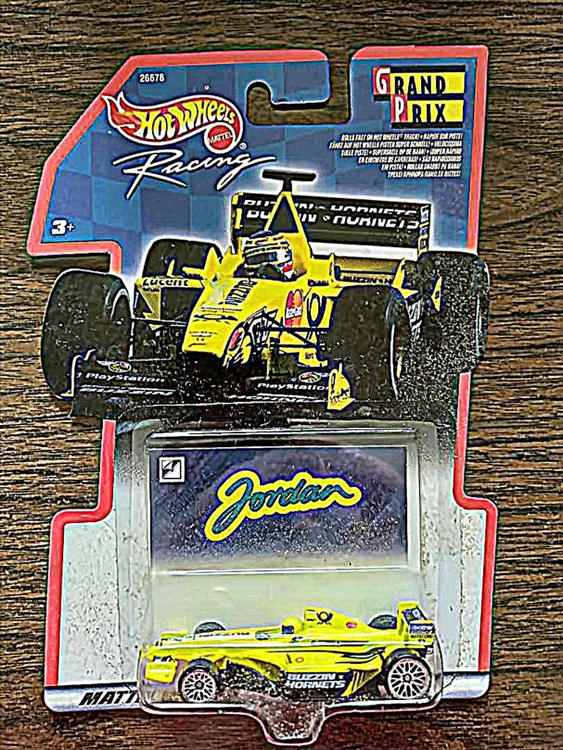 Hot Wheels Racing 2000 Grand Prix Formula 1 F1 Team Jordan Buzzin’ Hornets