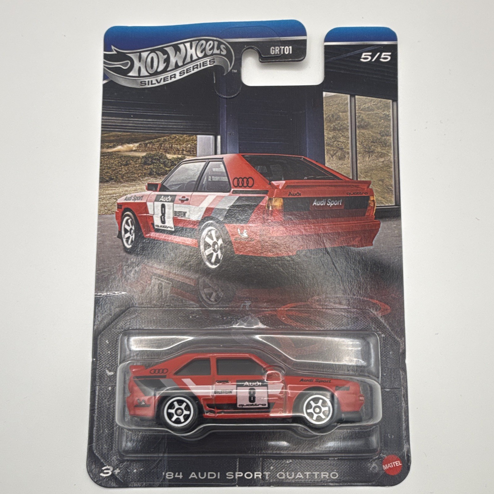 Hot Wheels Silver Series ’84 Audi Sport Quattro Red Diecast 1:64 Unopened