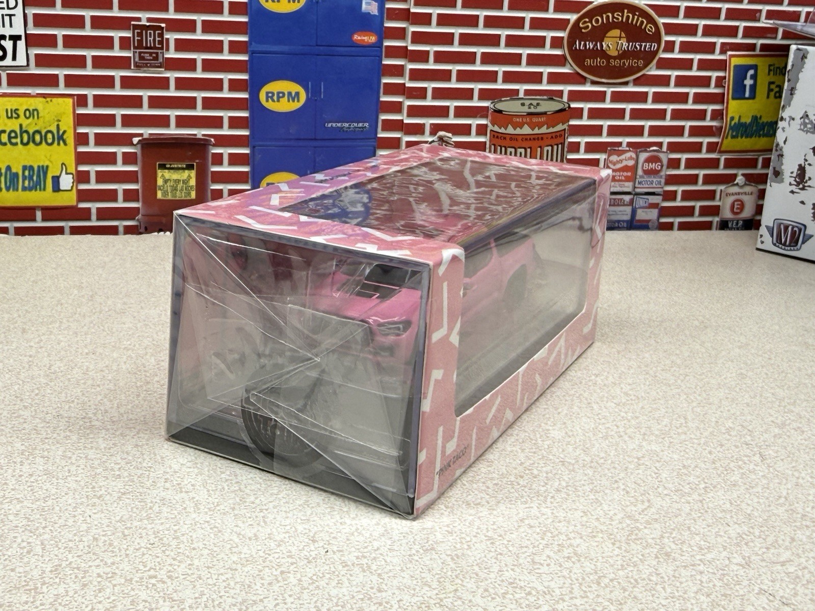 1/64 DiecastTalk Exclusive GCD Toyota Tacoma TRD PRO Pink Taco 1.0 New