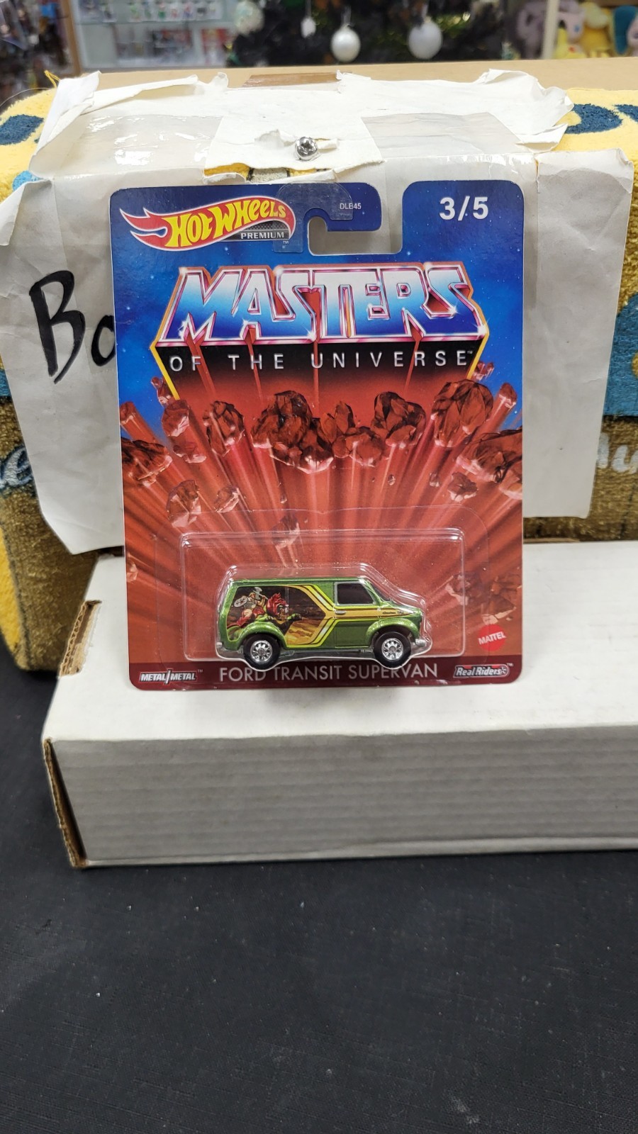 NIB 2022 FORD TRANSIT SUPERVAN MASTERS UNIVERSE HOT WHEELS PREMIUM 1/64 #3/5