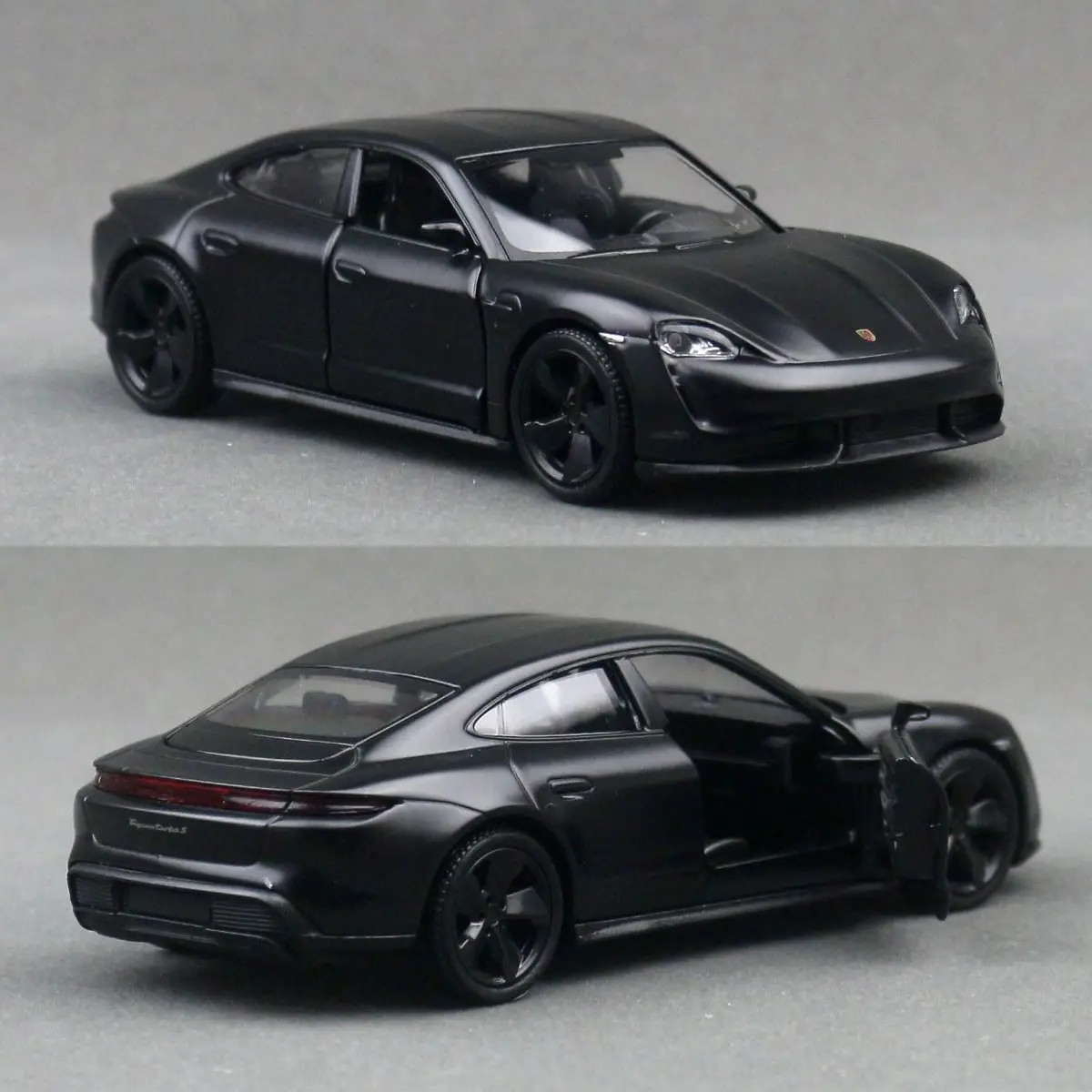 1:36 Porsche Taycan Supercar Diecast Alloy Car Model Miniature Toy Gift For Kids