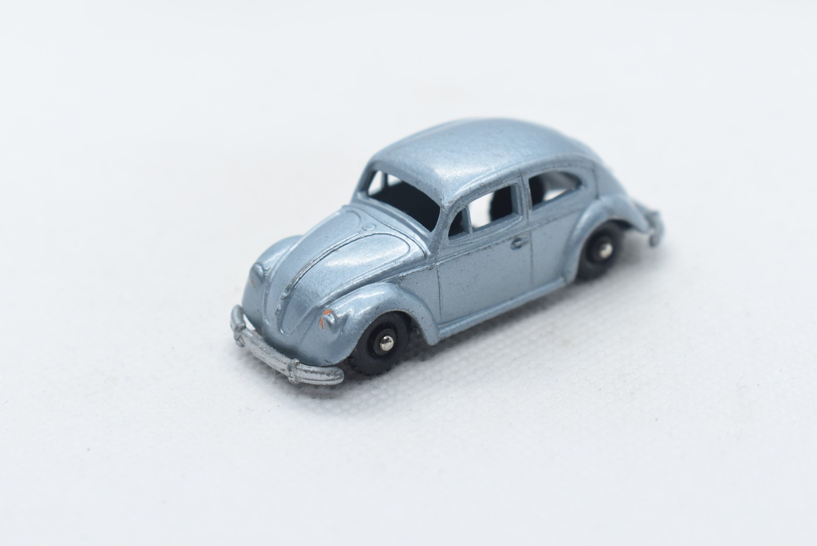 Budgie Models Blue Volkswagen Beetle Sedan No 8 United Kingdom 1/87 Diecast