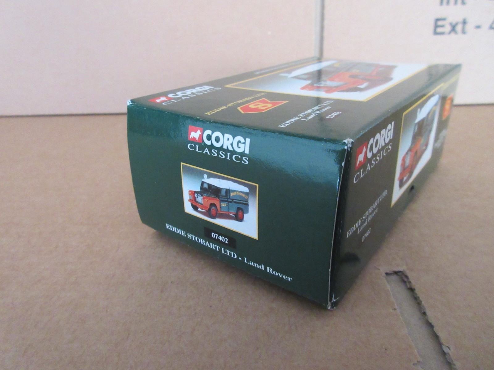 CORGI 1:43 LAND ROVER – EDDIE STOBART LIMITED 07402 EDDIE STOBART COLLECTABLES