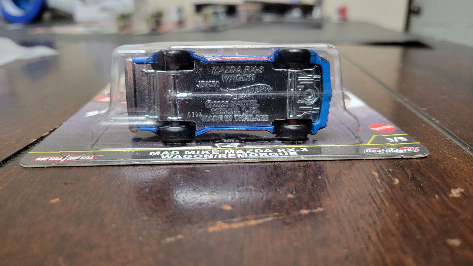 Hot Wheels Mad Mike Mazda RX-3 Wagon Ronin Run 2 FPY86-961 M 1/64