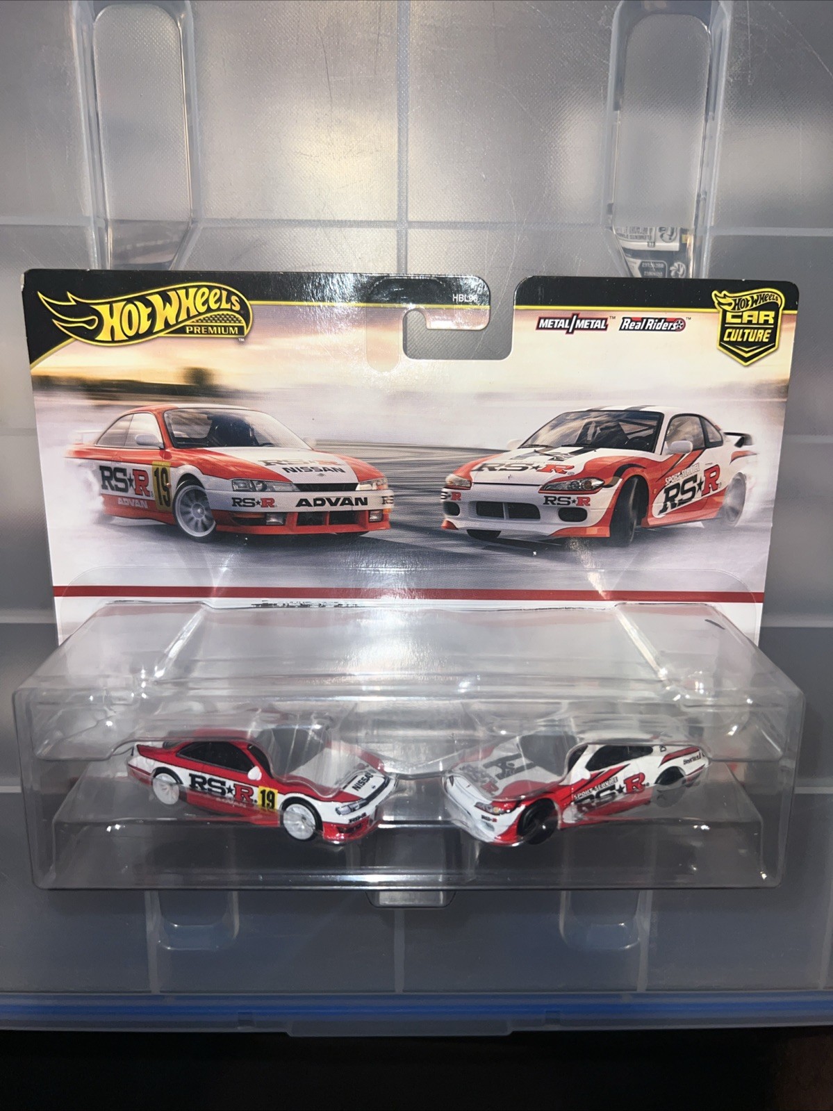 Hot Wheels Premium Car Culture Two Pack Nissan 240SX S14 & Nissan Silvia S15