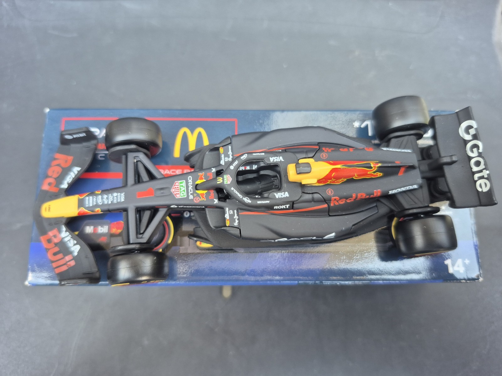 F1 Formula 1 Red Bull Racing McDonalds Brazil Max Verstappen 1/43 – USA SELLER