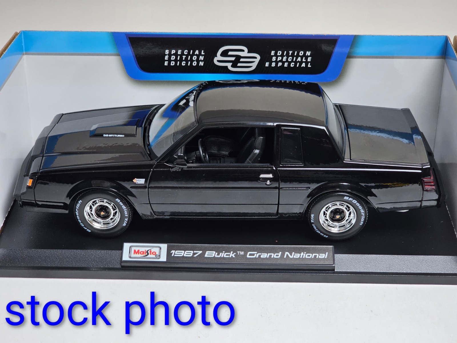 Maisto 1:18 1987 Buick Grand National Black Costco Special Edition New Sealed