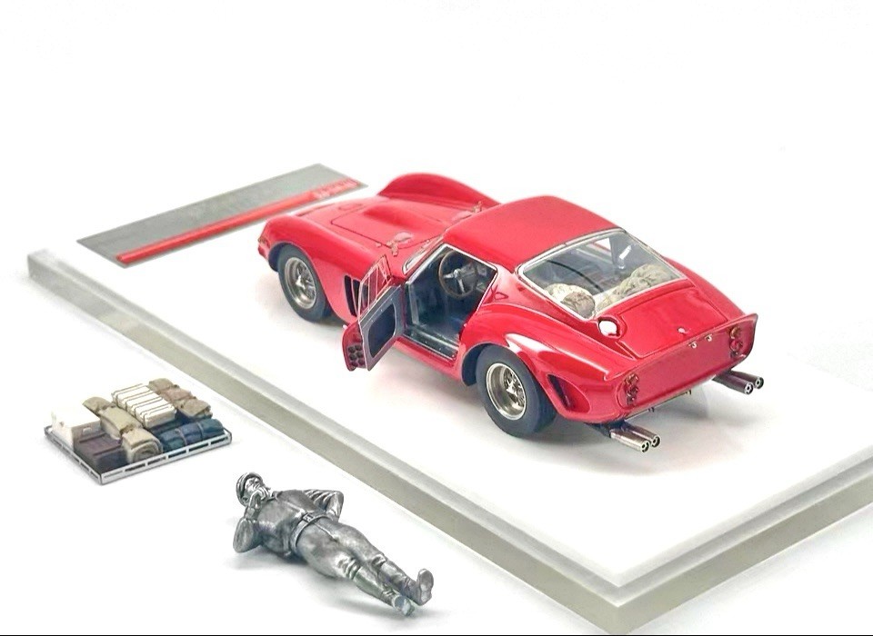 1/43 Factory Built Scm Ferrari 250 Gto Rosso Corsa Red eidolon make up – NO USA