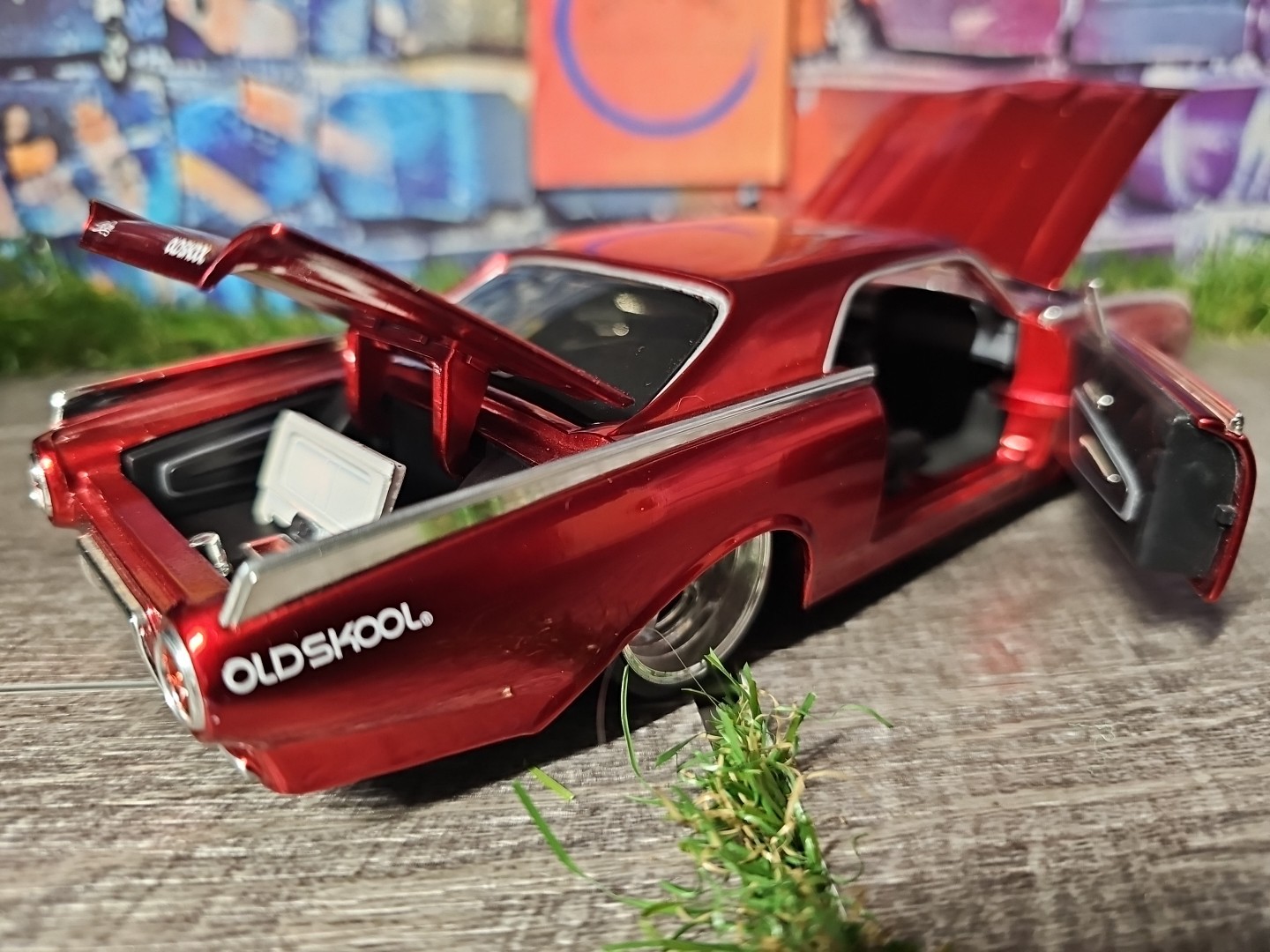 Vntg 2005 Jada Dub City Oldskool Rick Dore 1963 Ford Thunderbird 1:24 NO BOX