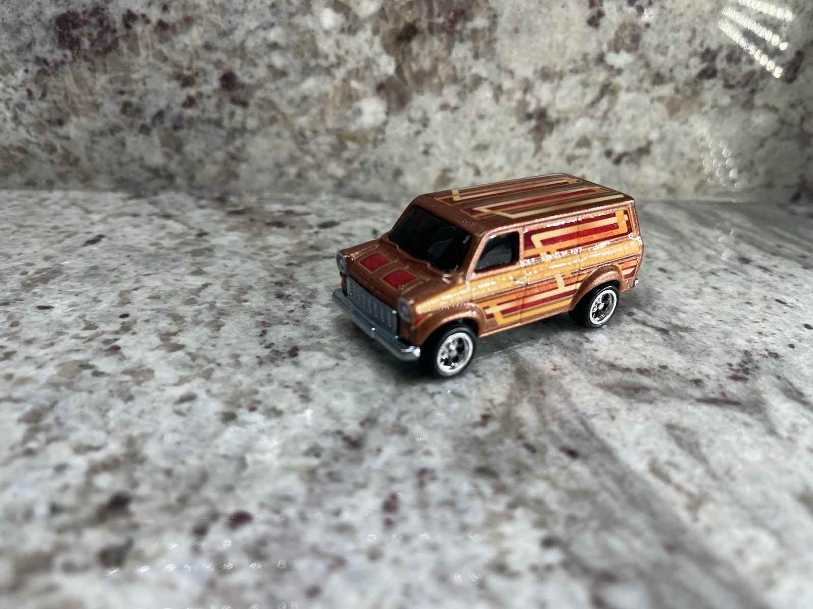 2024 Hot Wheels Boulevard Series Ford Transit Supervan w/ Real Riders NM Loose