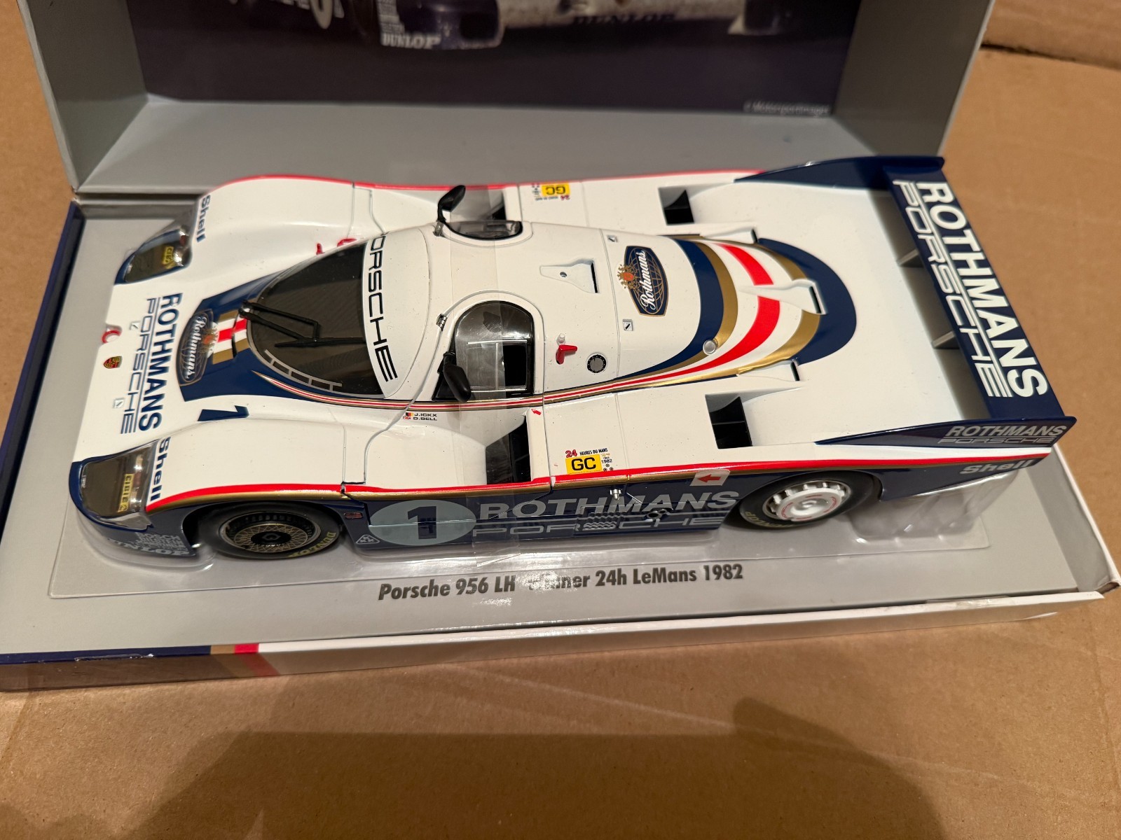 Porsche 956 LH #1 Winner 24h LeMans 1982 Ickx, Bell 1:18 WERK83