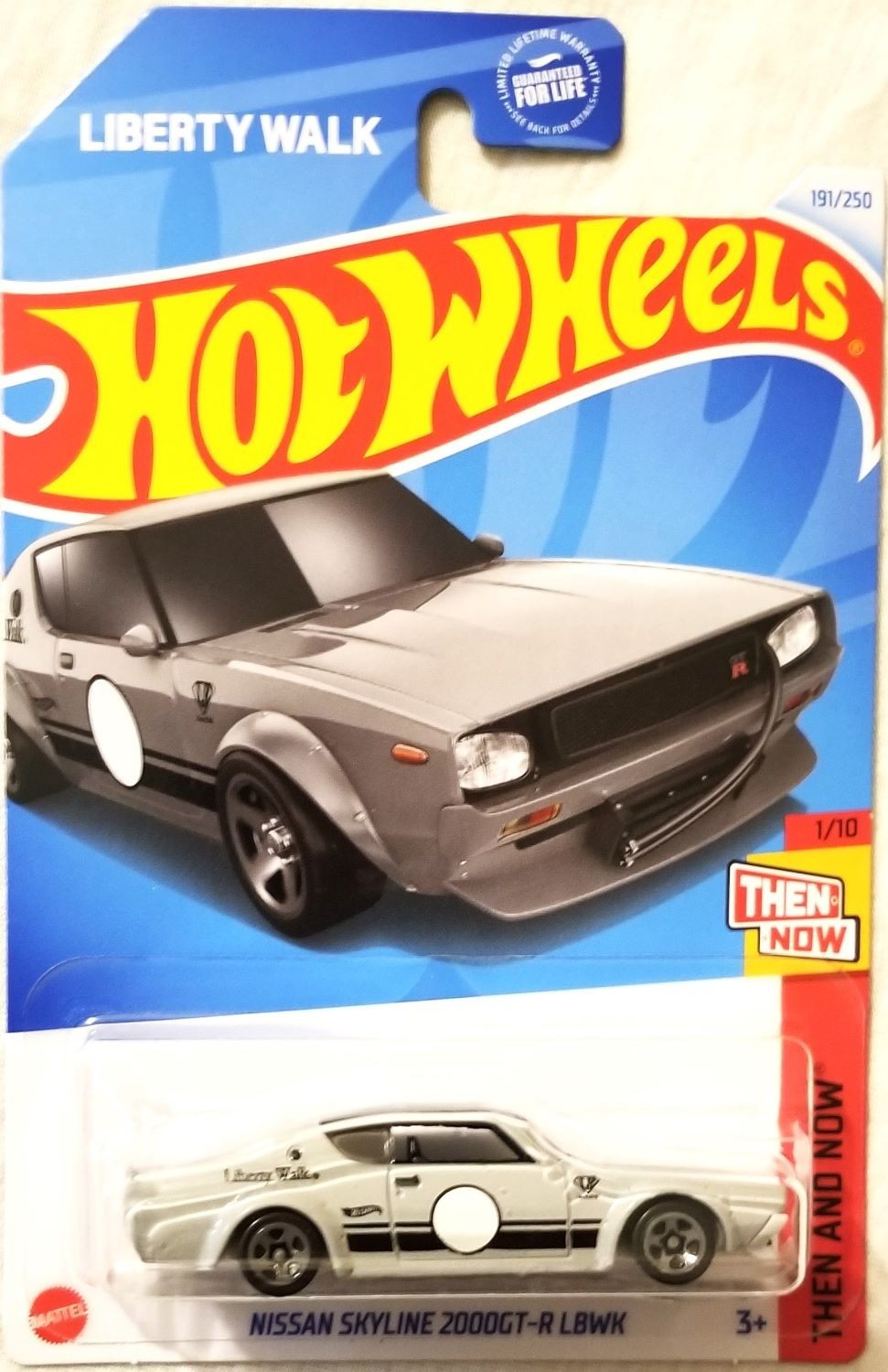 Hot Wheels – Then And Now 1/10 Nissan Skyline 2000GT-R LBWK 191/250 (BBHTC65)