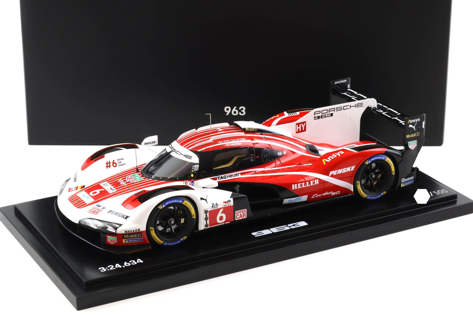 1:18 Spark Porsche 963 #6 Penske 4th 24H Le Mans 2024 WAP Dealer