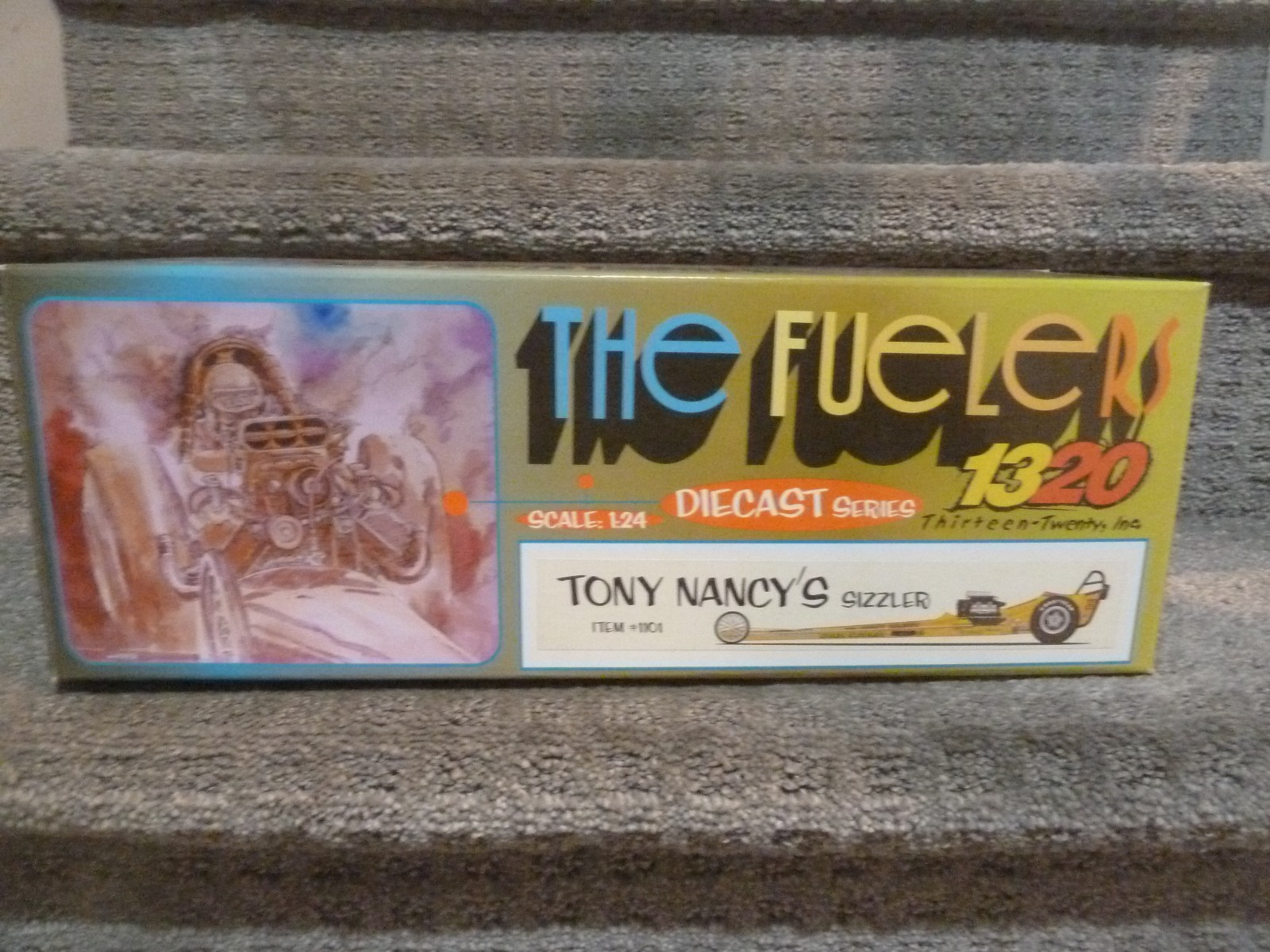 The Fuelers 1320 Diecast Series ” Tony Nancy’s” #1101 ” Sizzler” Dragster RARE