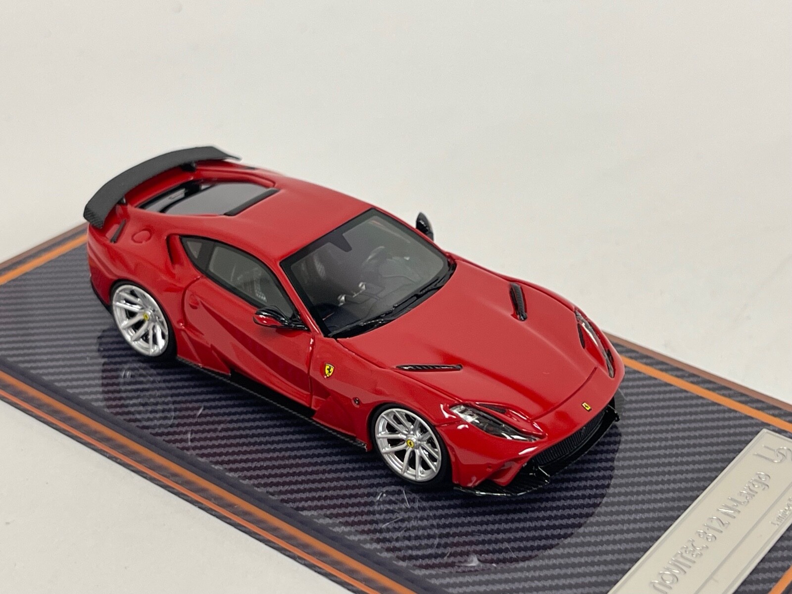 1/64 U2 Model of Novitec 812 N-Largo in Rosso Corsa Red 399 pcs Runner 64-101