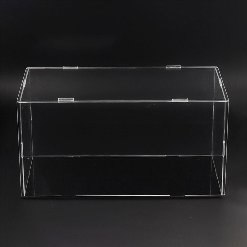 Acrylic Model Car Display Case 1:24 Display Box for Vehicle Dustproof Showcase