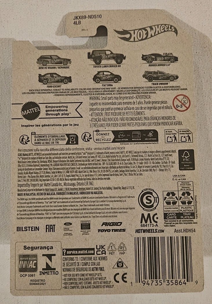 2026 Hot Wheels Rodger Dodger 2.0 58th Anniversary Blue & Gold