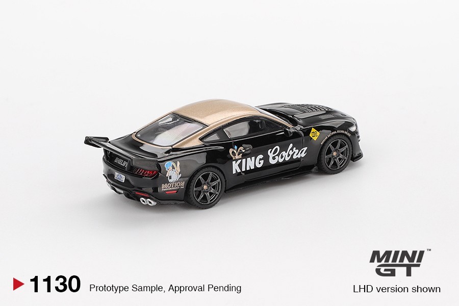 Mini GT 1:64 Shelby GT500 Dragon Snake Concept Black/Gold #1130