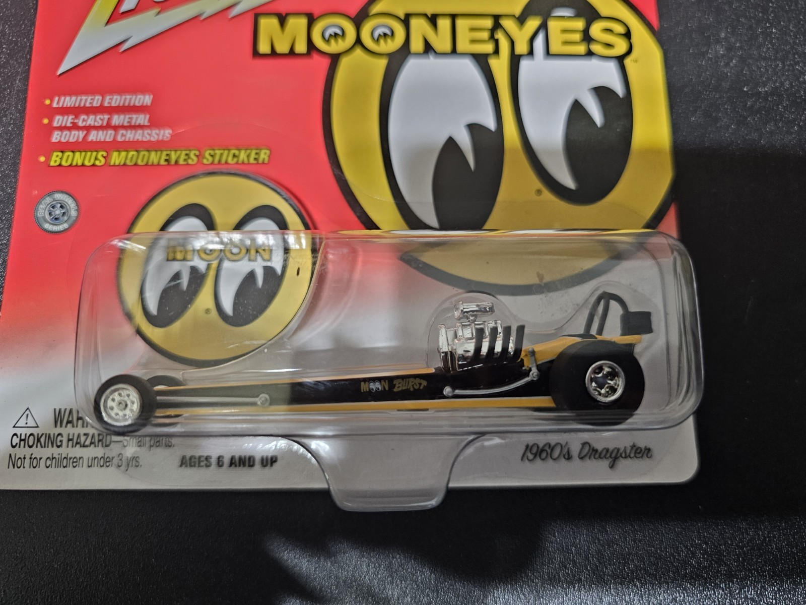 2002 Lot 6 Johnny Lightning MoonEyes Willys Dragster Fury Hi-Boy Shelby F-100