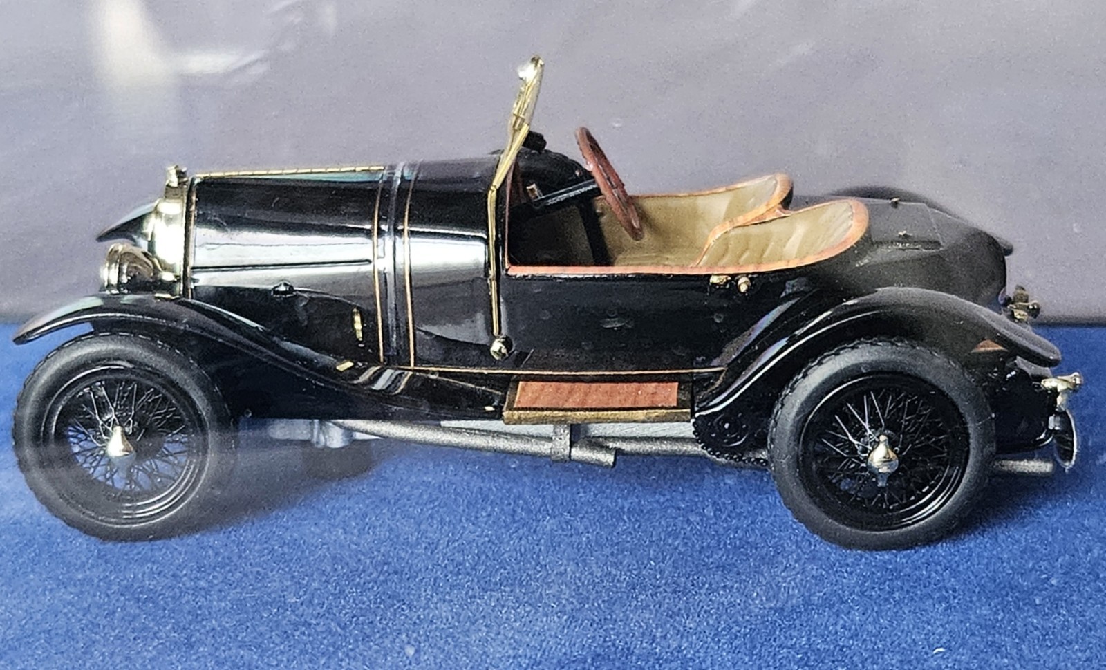 RARE MATRIX 1910 BUGATTI TYPE 18 “BLACK BESS” LOUWMAN MUSEUM 1:43 SCALE MIB