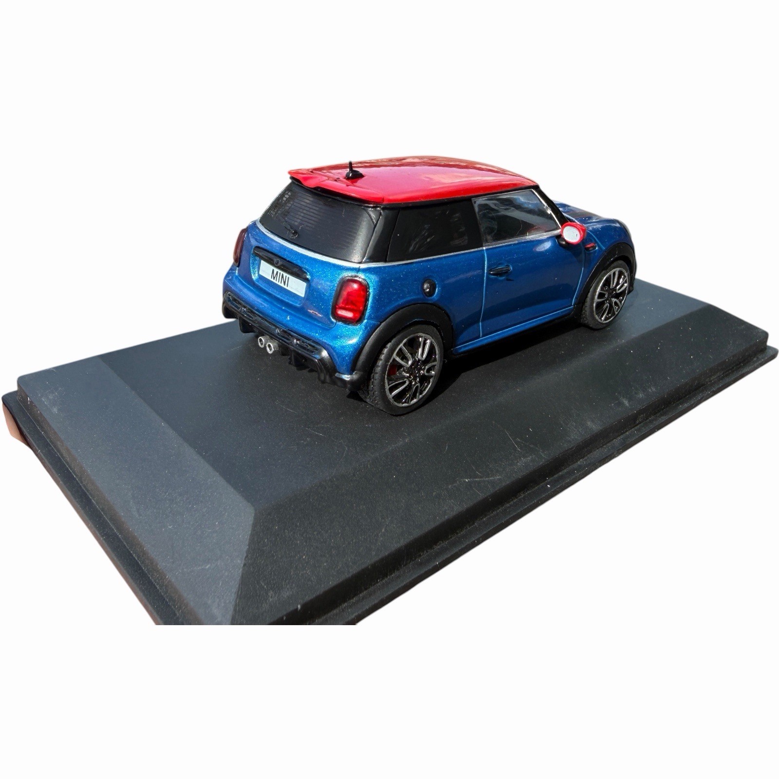 F56 MINI Cooper S John Cooper Works Blue Diecast car 1:43 Scale