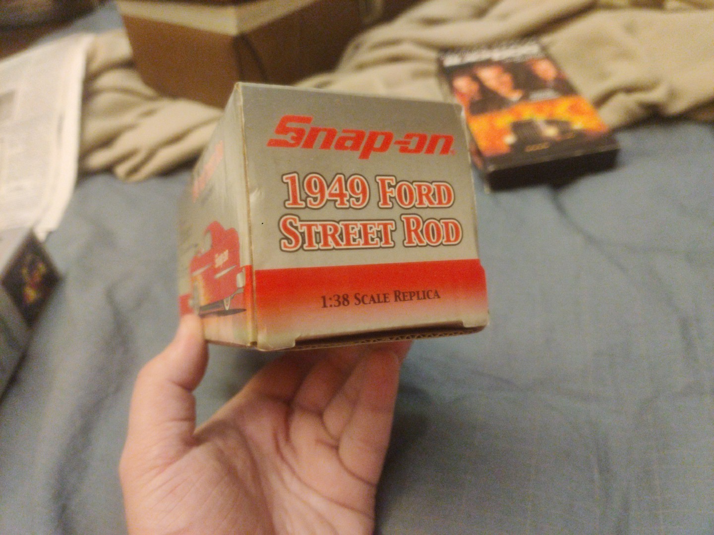 Snap-On 1:38 Scale 1949 Ford Street Rod Replica Diecast w/ Pull-Back Motor