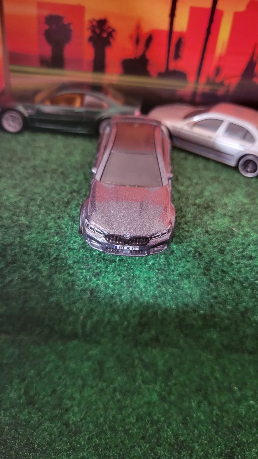 Hot Wheels BMW M3 E46 Green Power Trip Mission Impossible Bmw Silver Series Bmw.