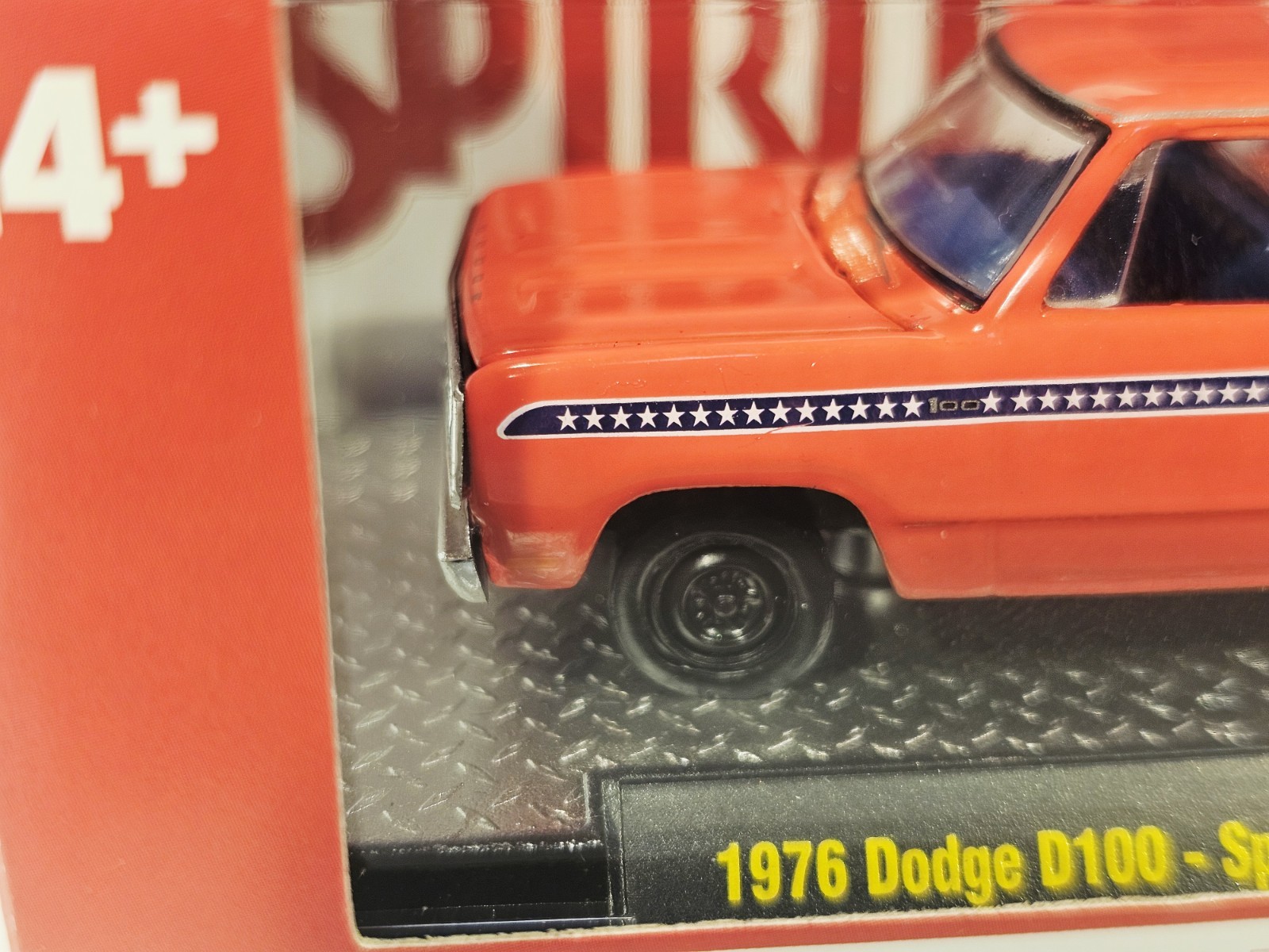 M2 Machines 1976 Dodge D100 Spirit of 76 Truck Wheel Error