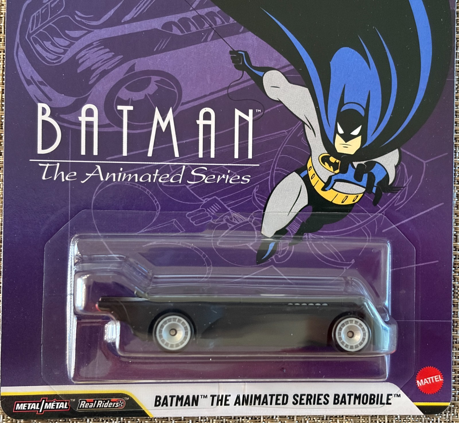2025 Hot Wheels Pop Culture Batman The Animated Series Batmobile , Free Shipping