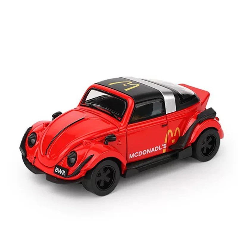 1:32 Beetle Type 1 Alloy Modified Wide Body Sports Car Model Diecasts Metal Clas