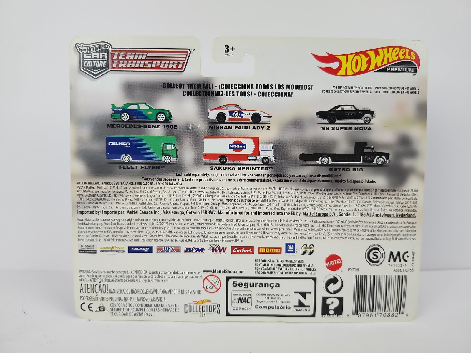 Hot Wheels ’66 Super Nova & Retro Rig Black Hole #7 Team Transport Car Culture