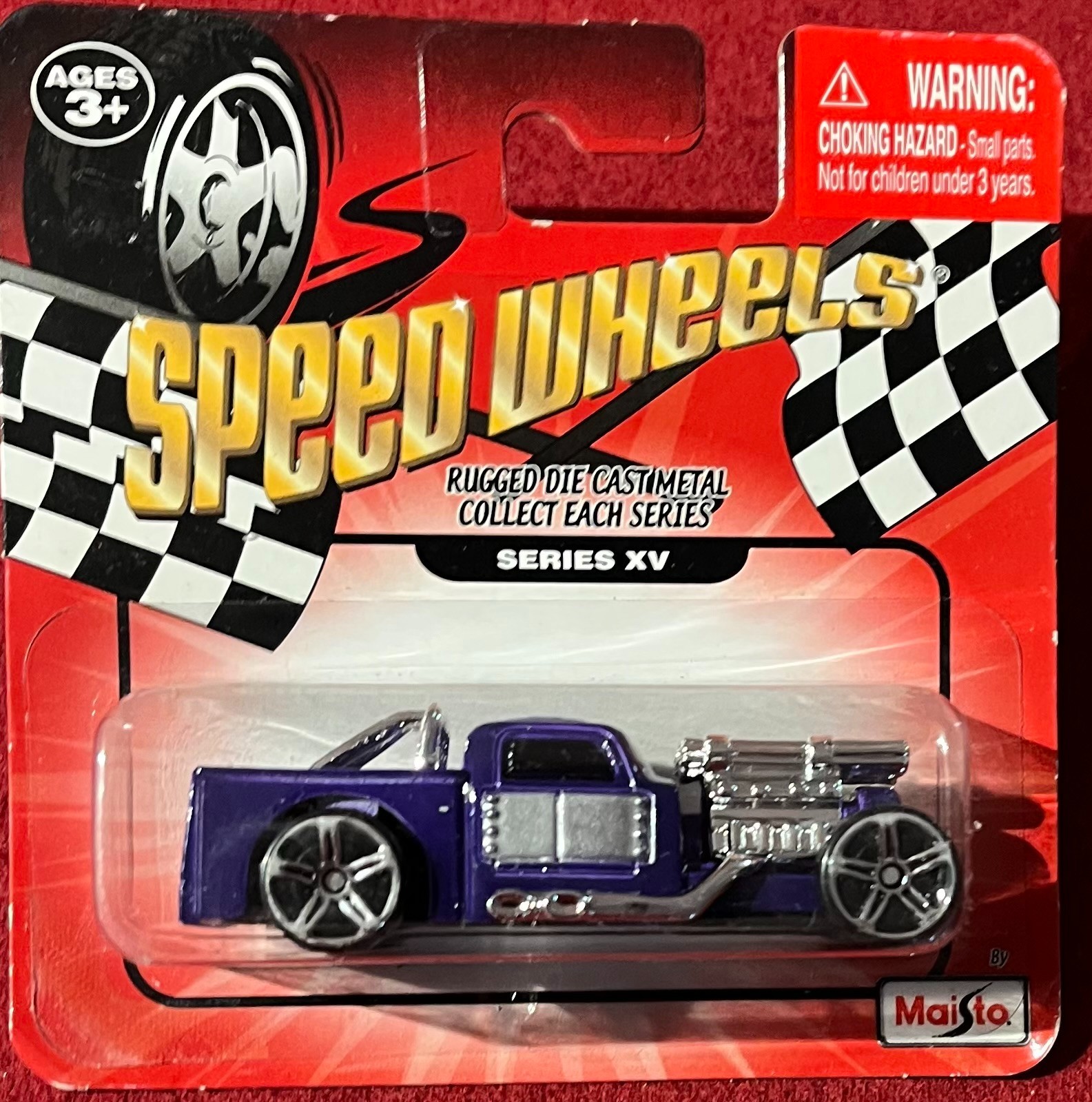 VHTF MAISTO SPEED WHEELS LEADSLINGER PURPLE SERIES XV. SEE COMBINED OFFERS!