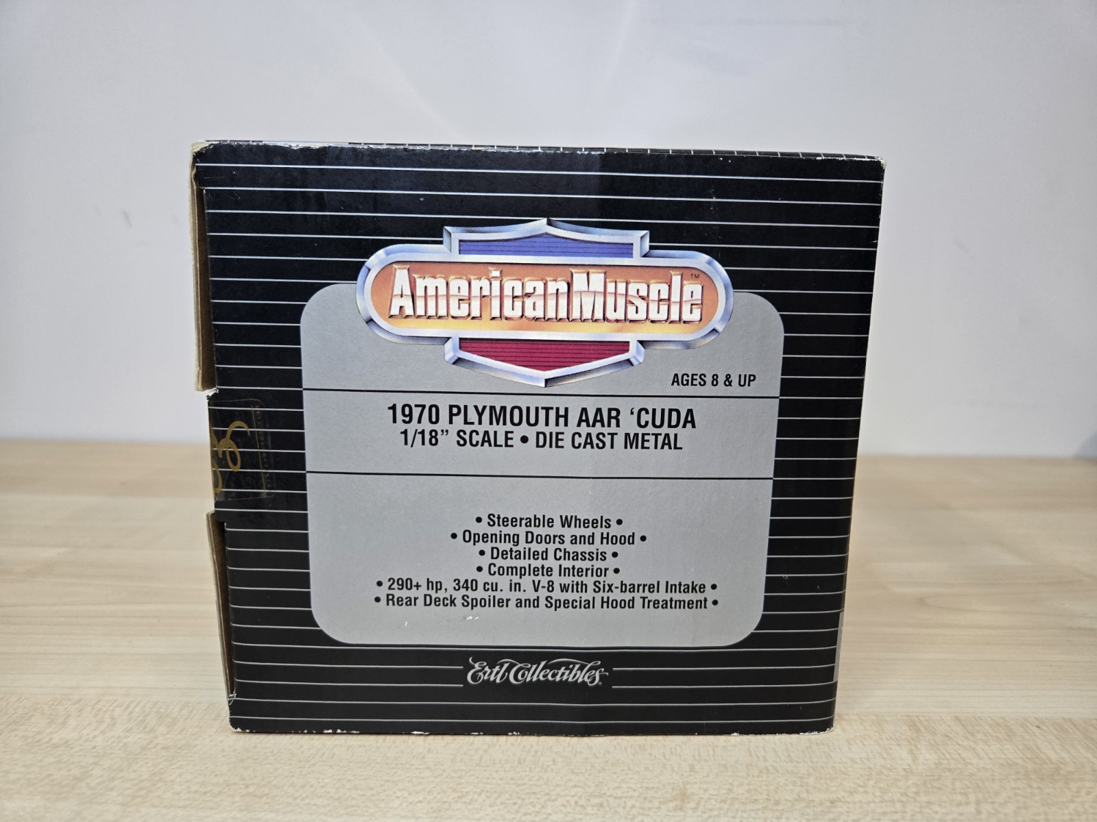 American Muscle 1/18 Campbell Collectibles 1970 Plymouth AAR Cuda Die Cast /2500