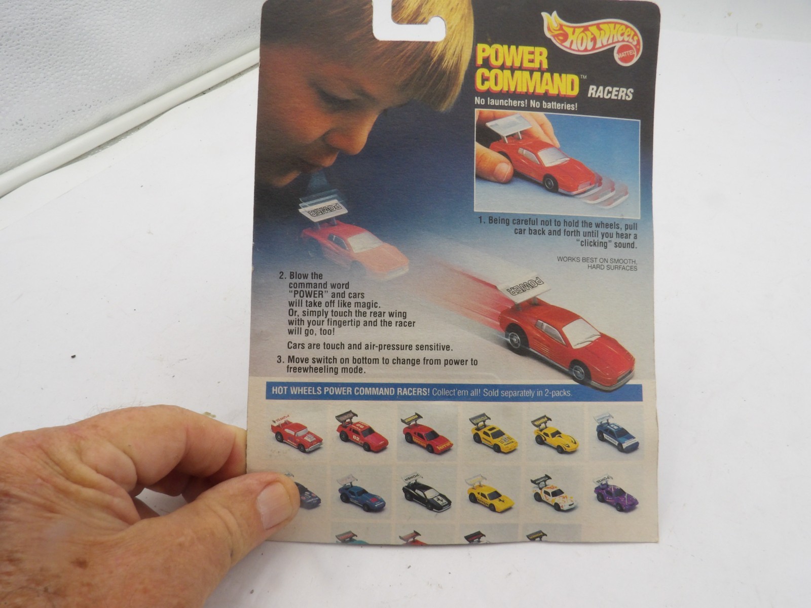Power Command Racer Hot Wheels Kroger Self Powered