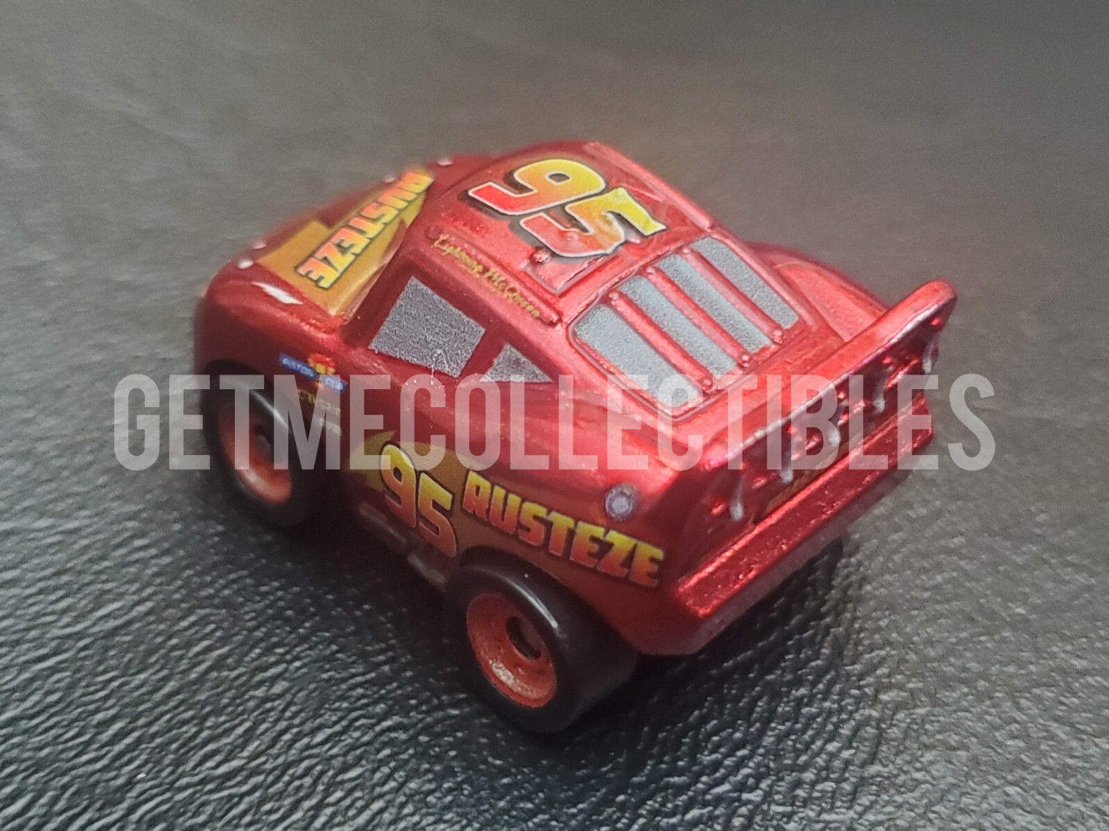 DISNEY PIXAR CARS MINI RACERS RUST-EZE LIGHTNING MCQUEEN BOX #26