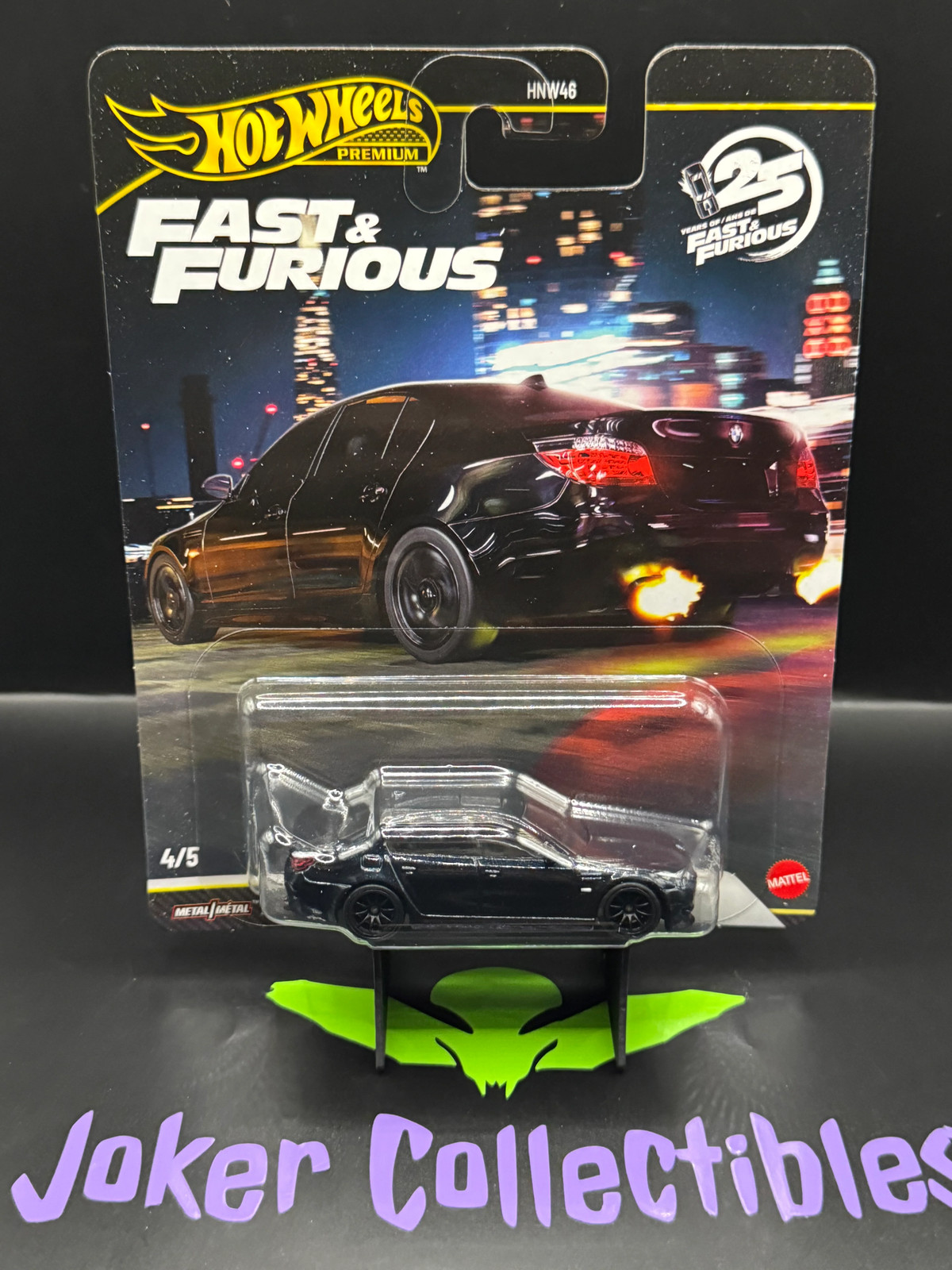 Hot Wheels Premium Fast & Furious 25th Anniversary 2010 BMW M5 # 4/5