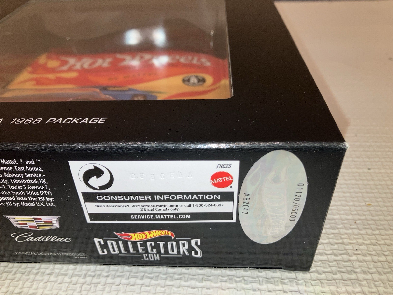 Hot Wheels Redline CUSTOM ELDORADO, Mint In Box, RLC Original 16, 2/5000 SWEET!