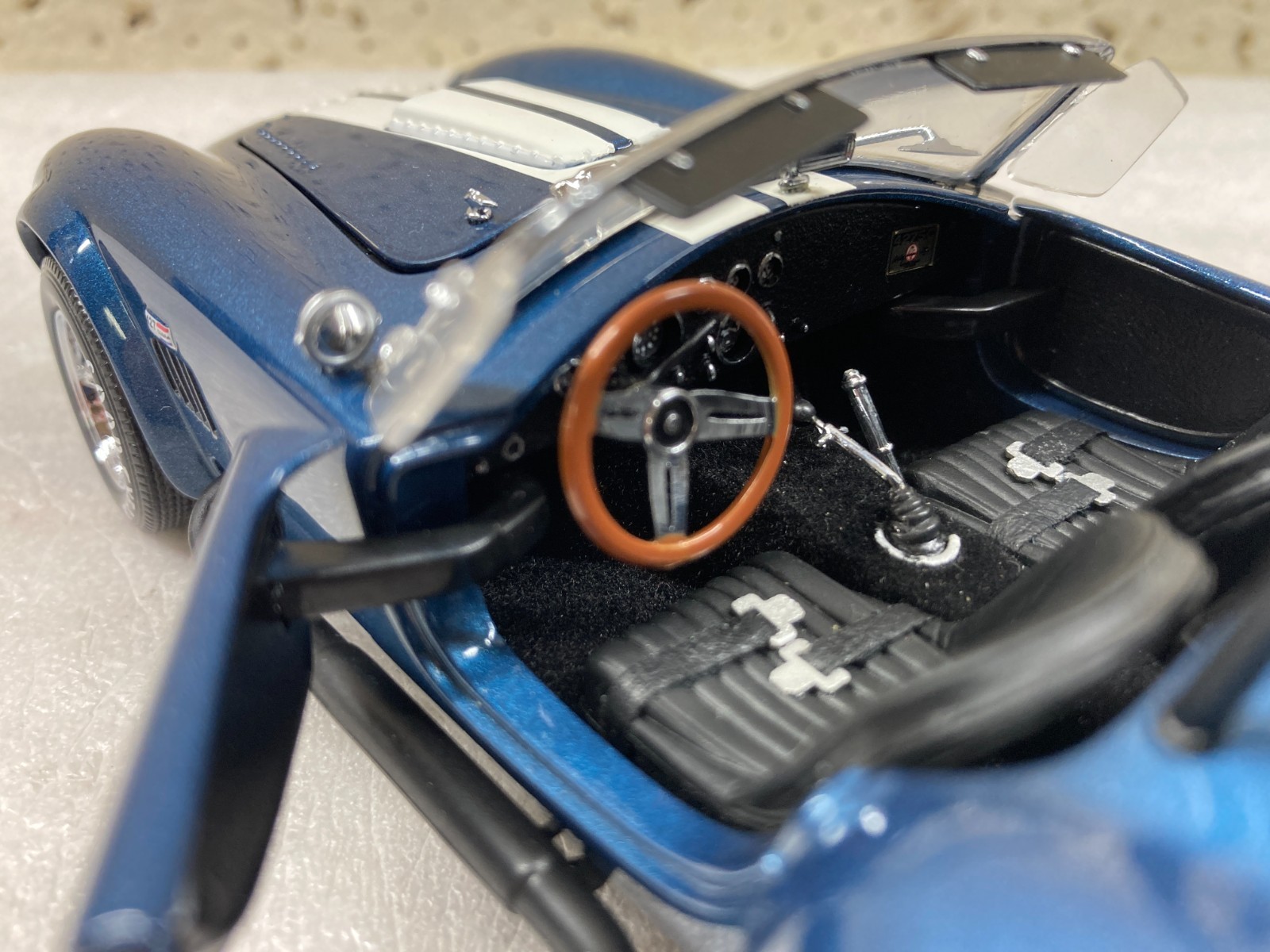 Franklin Mint 1966 Shelby Cobra 427 S/C “Main Street Productions” LE of 427 RARE