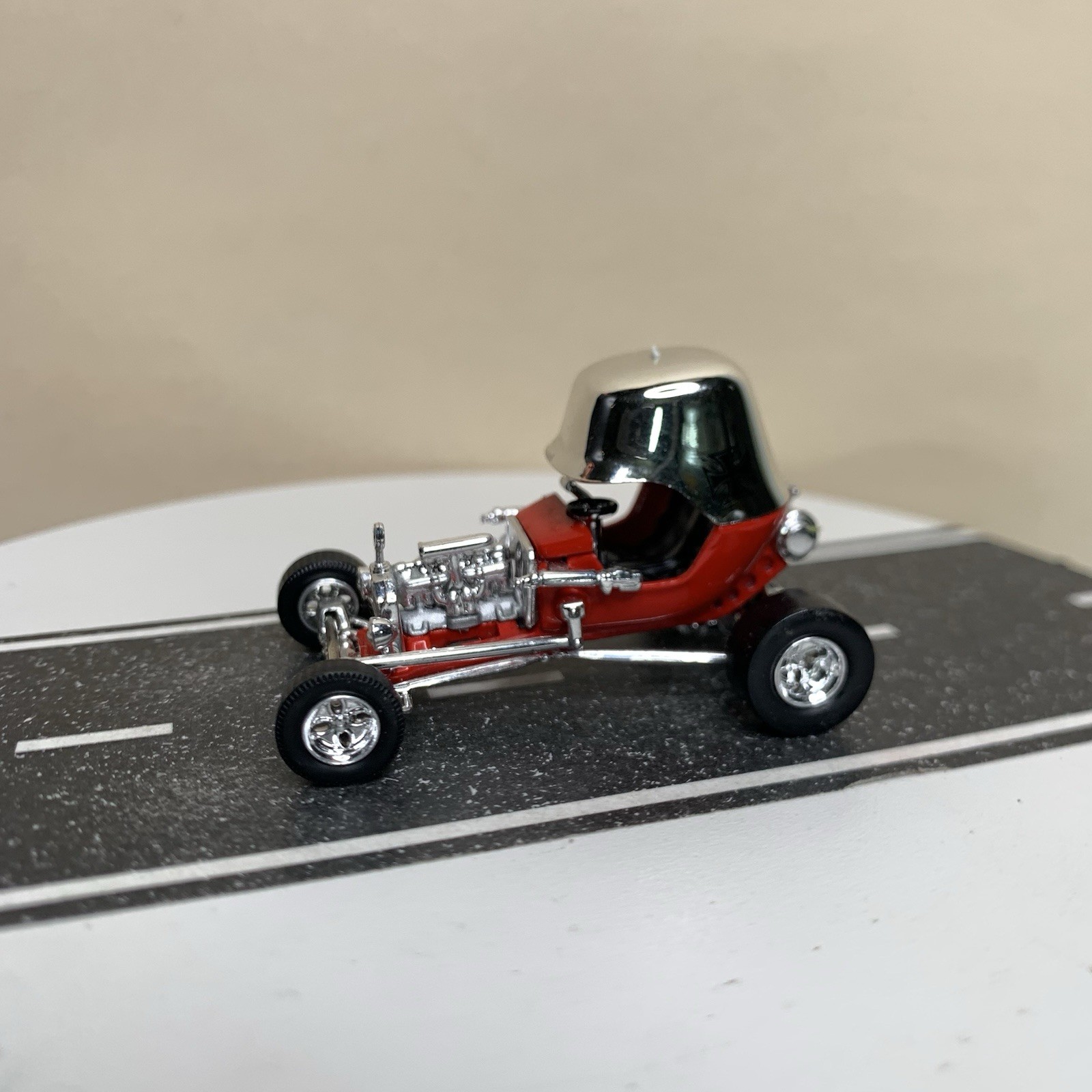 Hot Wheels 100% Collectibles Psychedelic Relics Series Red Baron Hot Rod 1:64 NM