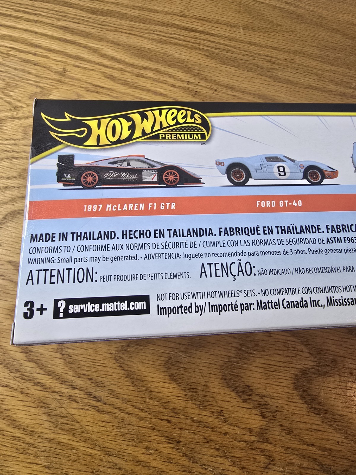 Hot Wheels Premium Collector Diorama Gulf Set McLAREN F1, Supervan, Ford GT-40🔥