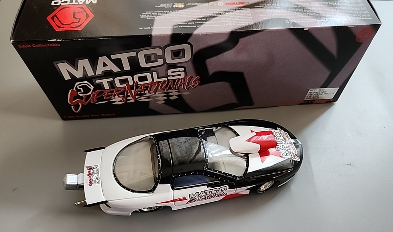 Matco Tools Supernationals Pontiac Pro Stock 1:24 Diecast NIB Ltd Edition
