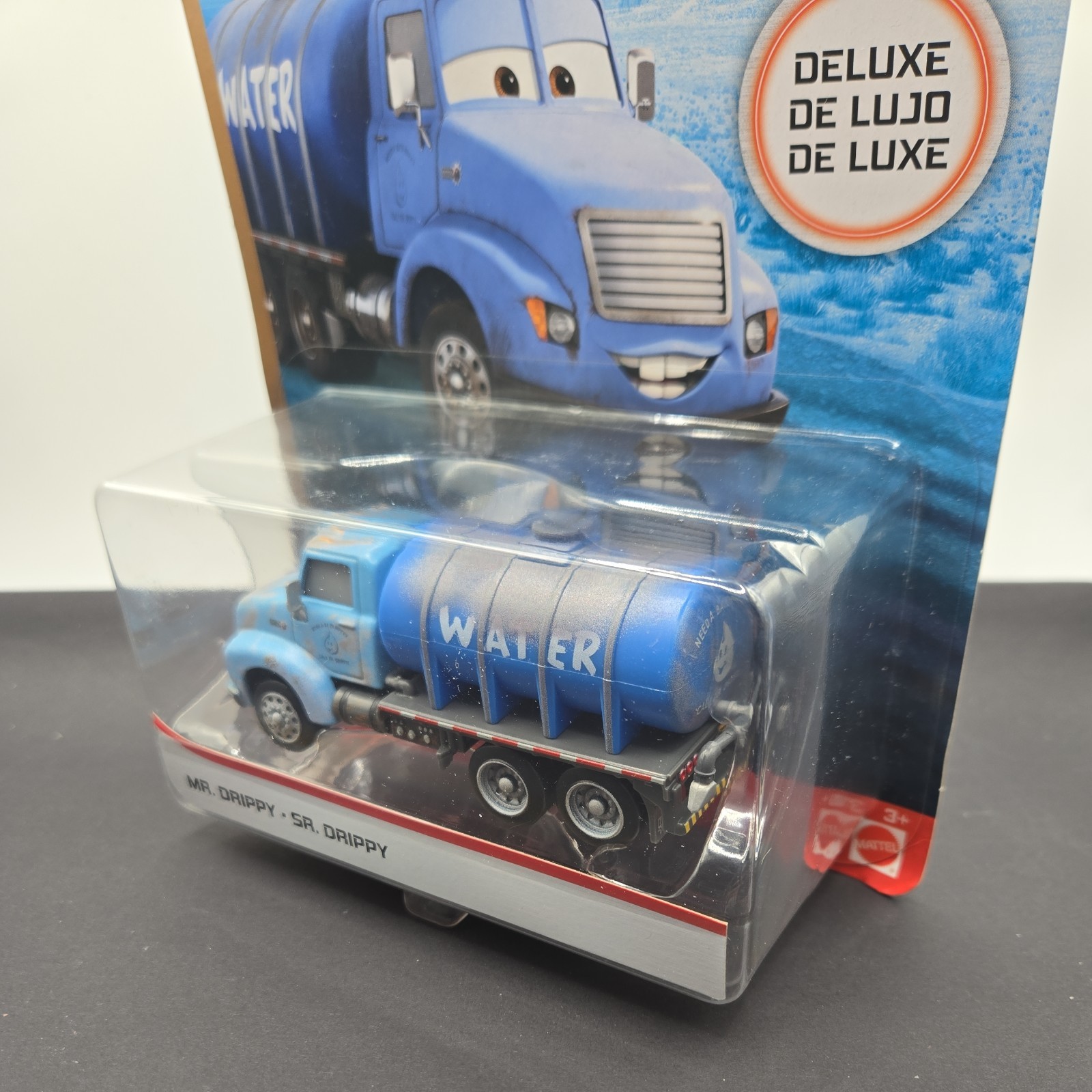 Disney Pixar Cars 3 Deluxe Mr. Drippy Vehicle, 1:55 Scale Hollow Dirty 2019