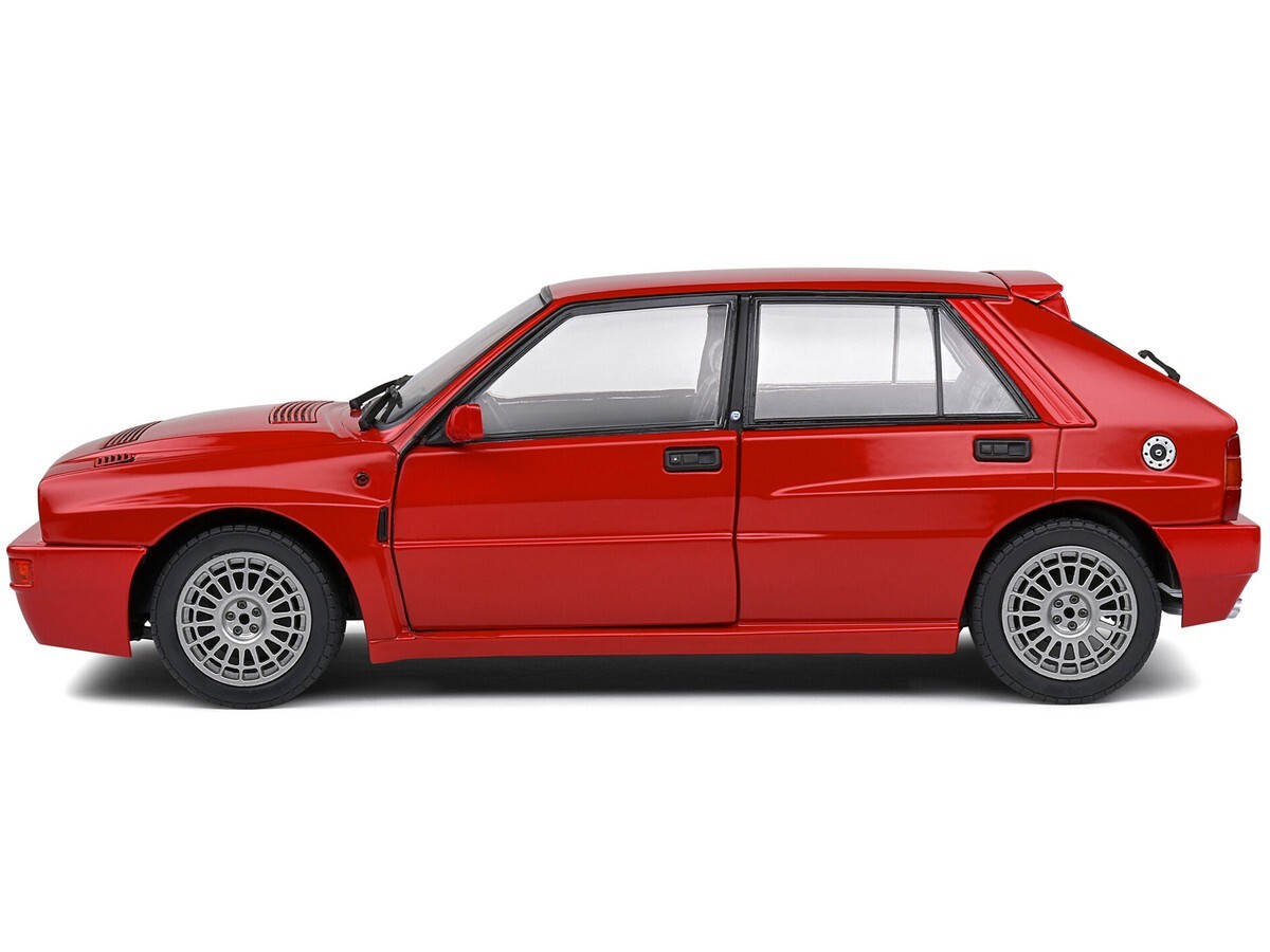 SOLIDO 1991 LANCIA DELTA HF INTEGRALE 1/18 DIECAST CAR ROSSO CORSA RED S1807801