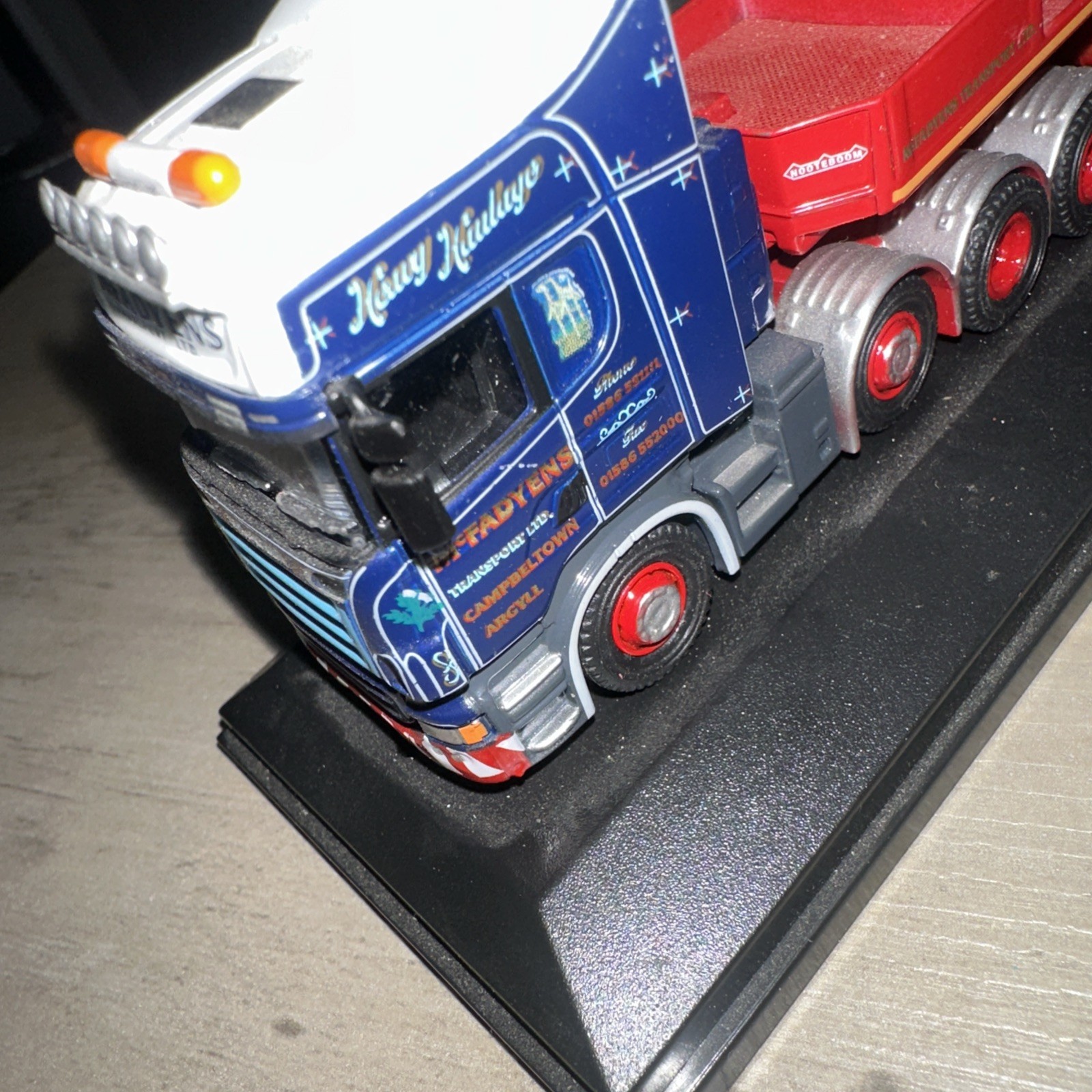 Vintage Oxford Diecast Truck Mcfadden‘S Transport LTD Low Boy ￼