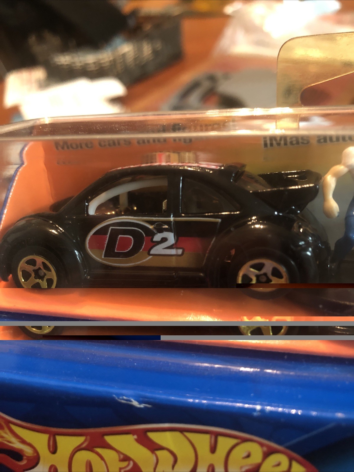 Hot Wheels McDonald’s Drive-Thru Sto & Go Playset VW Volkswagen Beetle Boom Box