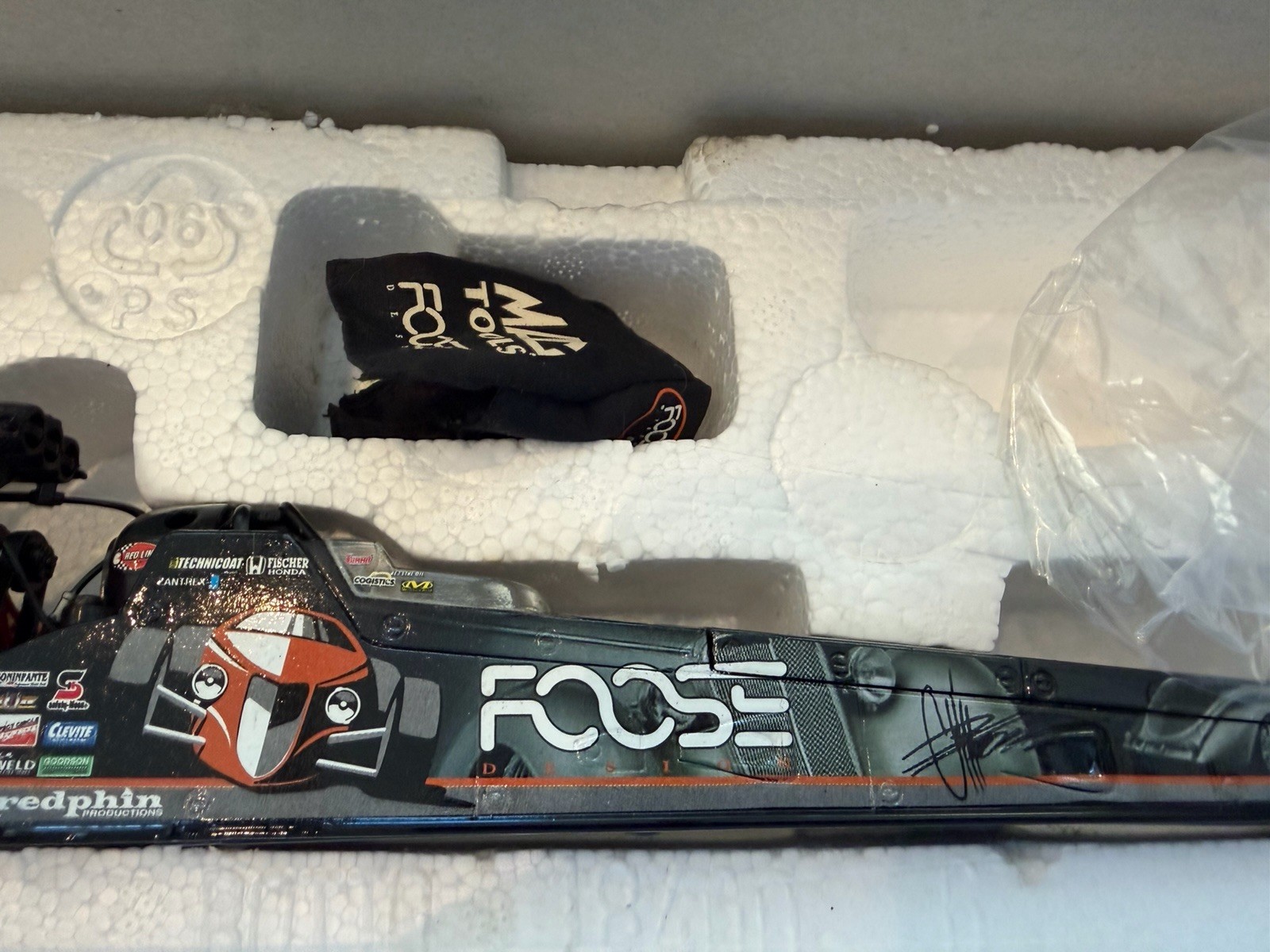DOUG KALITTA 1/24 FOOSE CUSTOM “RARE” 2006 TOP FUEL DRAGSTER RC2