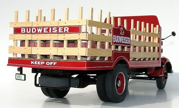 Ford Pickup Truck Car Built Metal Body Model Classic Woodie Woody Promo