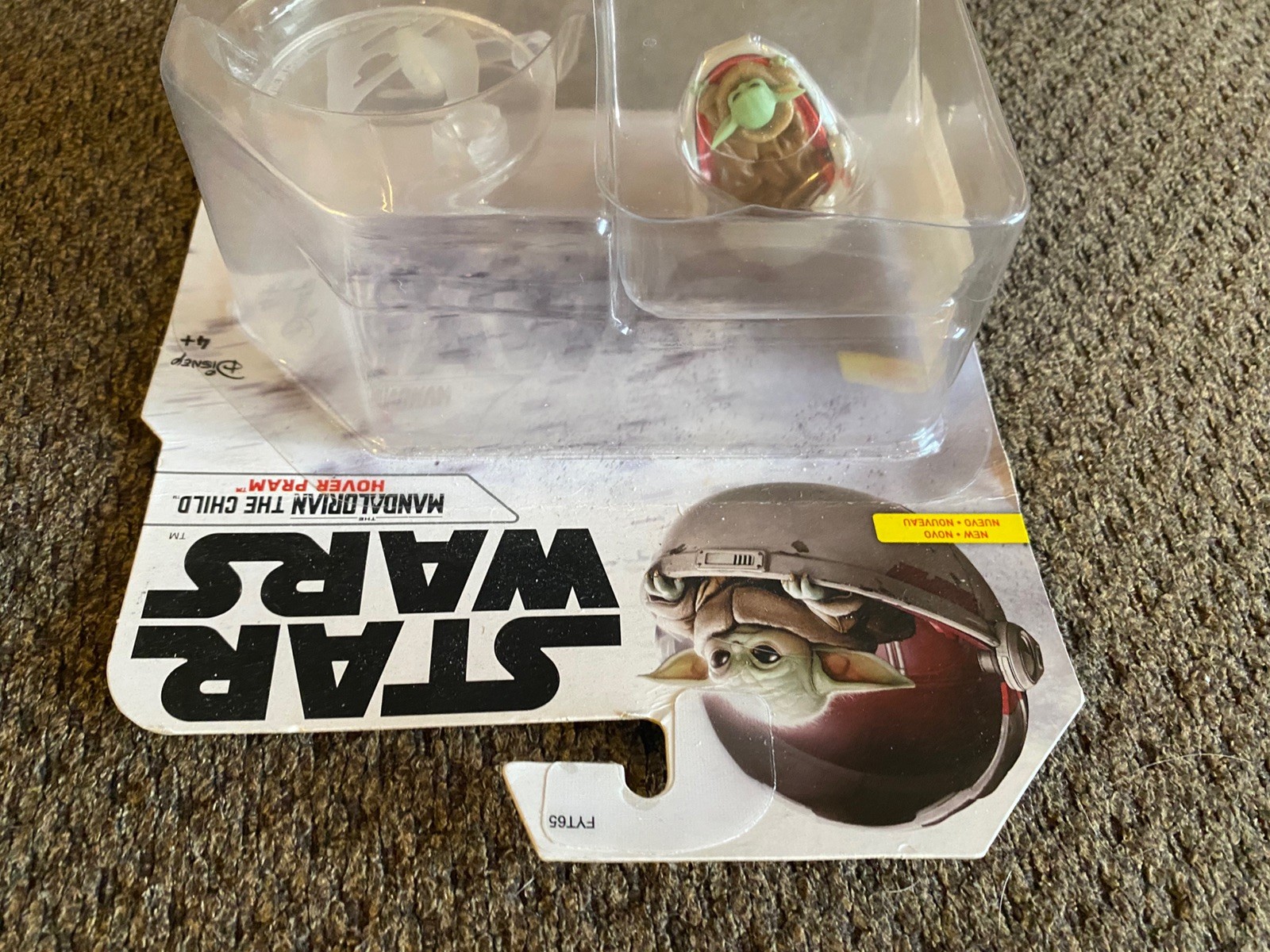 Mandalorian The Child in Hover Pram Star Wars Starships Hot Wheels 2021 Series